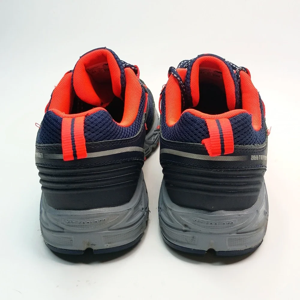 New Balance Lonoke All Terrain Shoes Men Size 12 Navy Blue Orange MTLONLD1